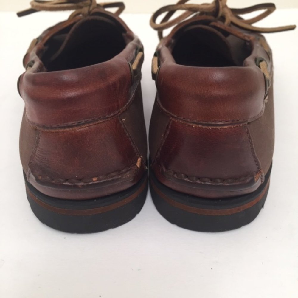 Vintage Wolverine Wilderness Heavy Duty Leather Loafers - Picture 4 of 7